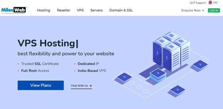 MilesWeb Review: High-Speed & Reliable VPS Hosting Provider in the UK